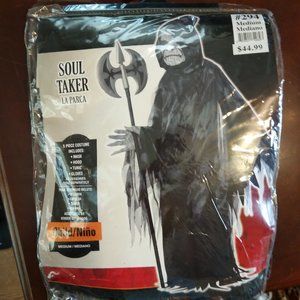 GRIM REAPER COSTUME... NEW IN PACKAGE